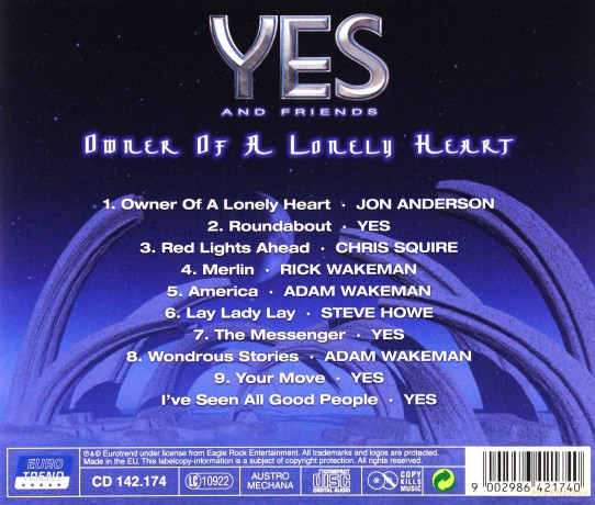 Yes: Yes End Friends [CD]