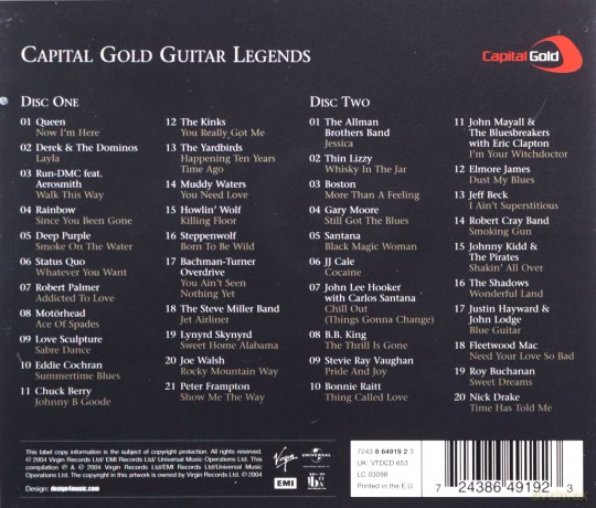Capital Gold Guitar Legends [CD]