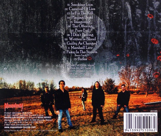 Obsession: Carnival of Lies [CD]