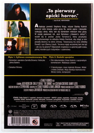 Lśnienie edycja specjalna [2DVD]