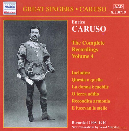 Enrico Caruso: Caruso - Complete Recordings, Vol. 4 [CD]