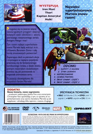 Avengers: Potęga i moc część 2 [DVD]