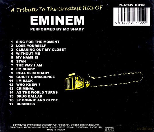 Eminem: Cover [CD]