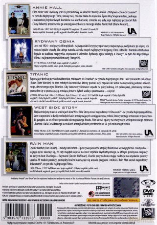 Titanic / Rydwany ognia / Annie Hall /  West Side Story / Rain Man [6DVD]