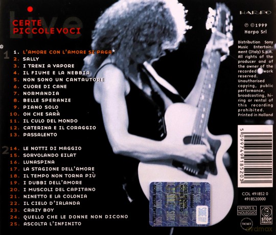 Fiorella Mannoia: Certe Piccole Voci [2CD]
