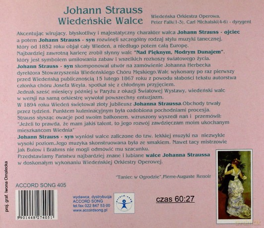 Strauss: Walce Perły Klasyki [CD]