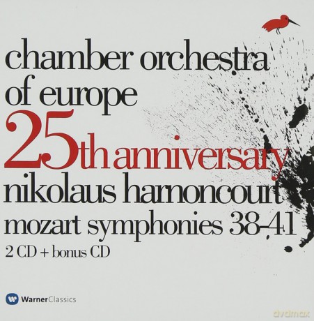 Wolfgang Amadeus Mozart: Chamber Orchestra of Europe 25th Anniversary Edition - Mozart: Symphonies 38-41 [3CD]