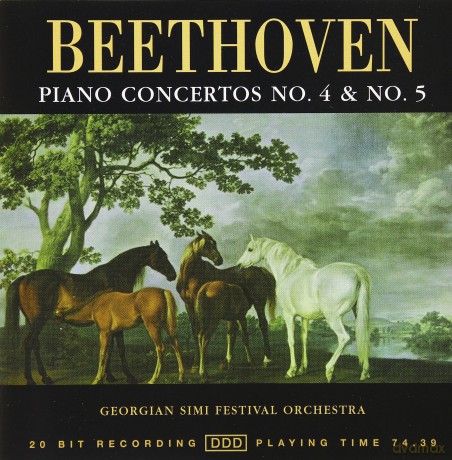 Beethoven: Beethoven-Piano Concertos 4&5 [CD]