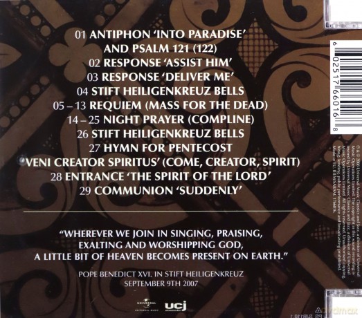 Chant: Chant: Music for Paradise [CD]