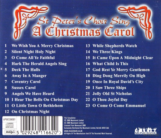 St.Peters Choir: St.Peters Choir Sing Christmas Carol [CD]