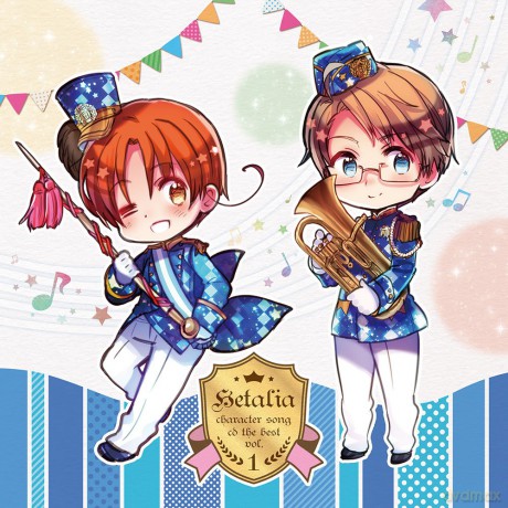 Hetalia: Character Song Cd The Best Vol.1 [CD]