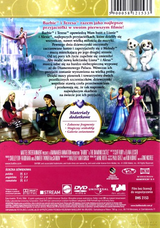 Barbie i Diamentowy Pałac - Zamek [DVD]