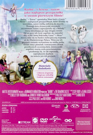 Barbie i Diamentowy Pałac - Zamek [DVD]