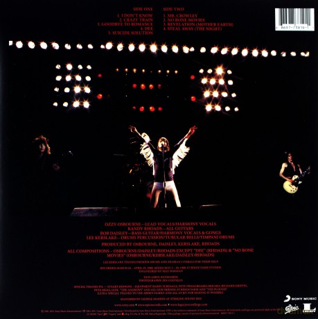 Ozzy Osbourne: Blizzard Of Ozz  [Winyl]