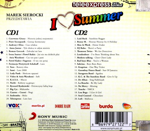 Marek Sierocki Przedstawia: I Love Summer [2CD]