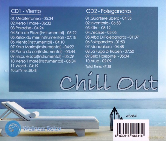 Paolo Castelluccia: Chill Out - Relax E Chill Out Music Cd Doppio Wellness Relax [CD]