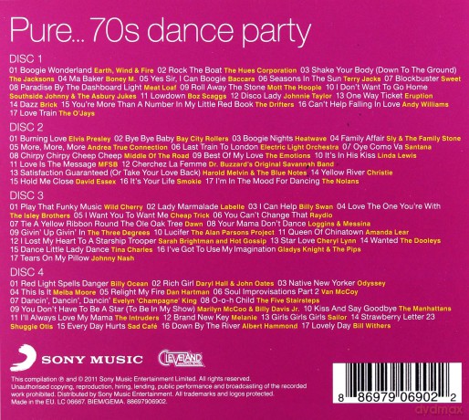 70's Dance Party [4CD]