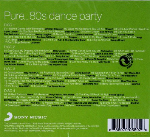 80's Dance Party [4CD]