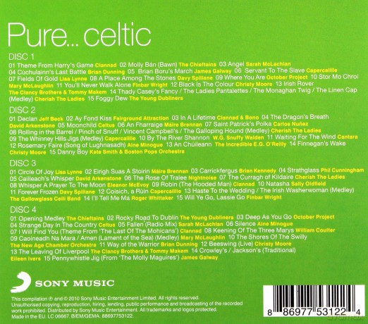 Pure... Celtic  (digipack) [4CD]