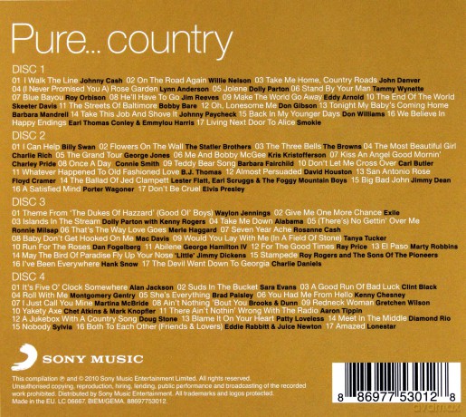 Pure... Country [4CD]