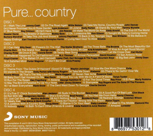 Pure... Country [4CD]