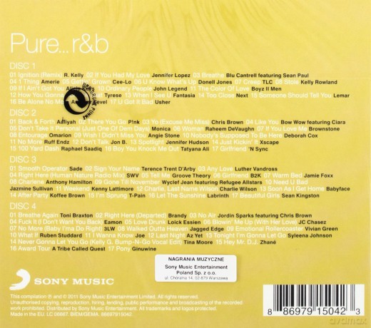 Pure... R&B [4CD]