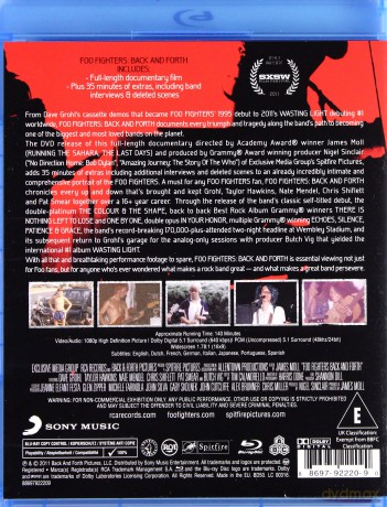 Foo Fighters: Back And Forth [Blu-Ray]