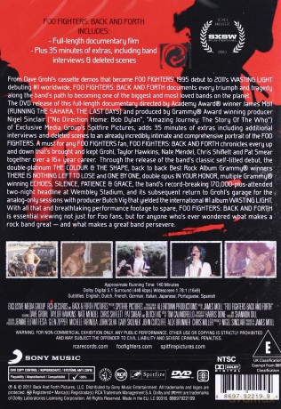 Foo Fighters: Back And Forth [DVD]