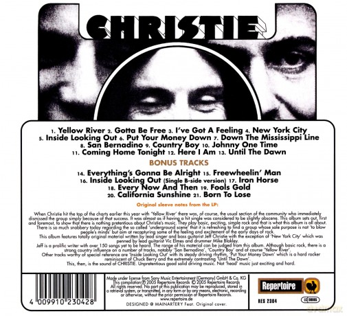 Christie: Christie [CD]