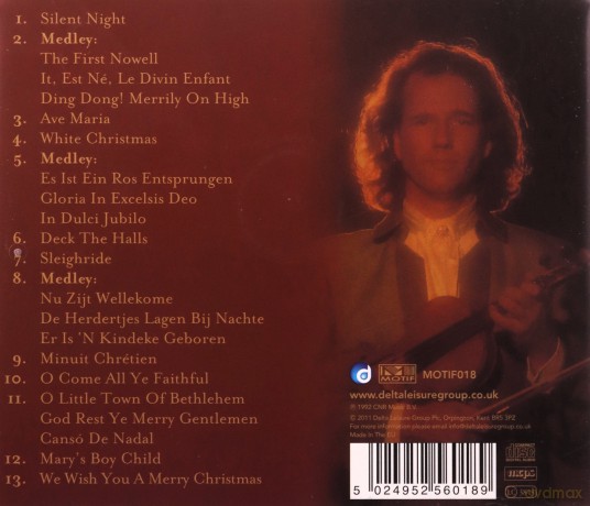 Andre Rieu: Christmas With Andre Rieu [CD]