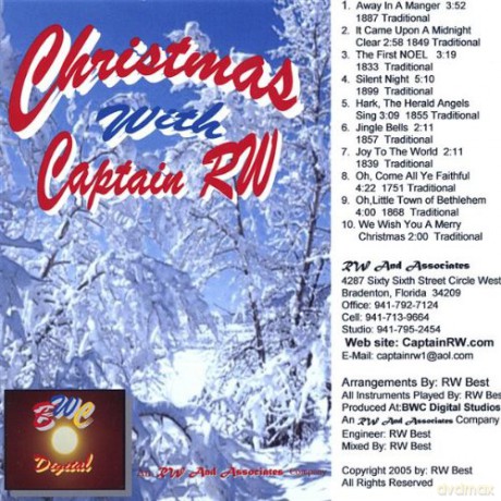 Captain Rw: Christmas With Captain Rw [CD]