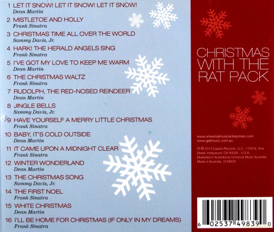 Christmas With The Rat Pack [CD]