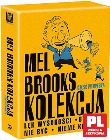 Mel Brooks BOX: Lęk wysokości / Być albo nie być / Nieme kino [3DVD]