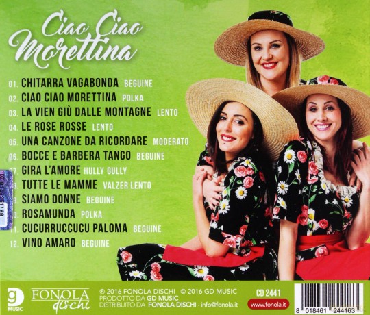 Mondine Le: Ciao Ciao Morettina [CD]
