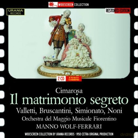 Cesare Valletti: Cimarosa: Il Matrimonio Segreto + Bonuses [2CD]