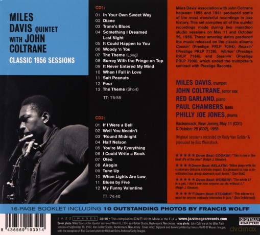 Classic 1956 Sessions: Classic 1956 Sessions [2CD]