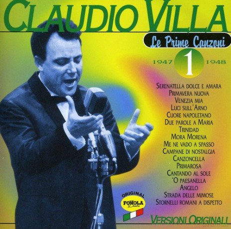 Claudio Villa: Claudio Villa Prime Canzoni 1 [CD]
