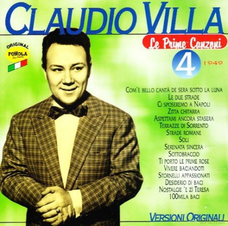Claudio Villa: Claudio Villa Prime Canzoni 4 [CD]