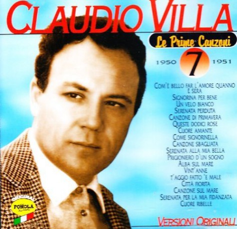 Claudio Villa: Claudio Villa Prime Canzoni 7 [CD]