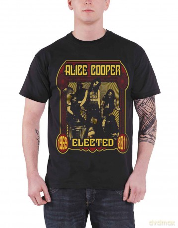 Alice Cooper: Elected Band, Black (S) [T-Shirt]