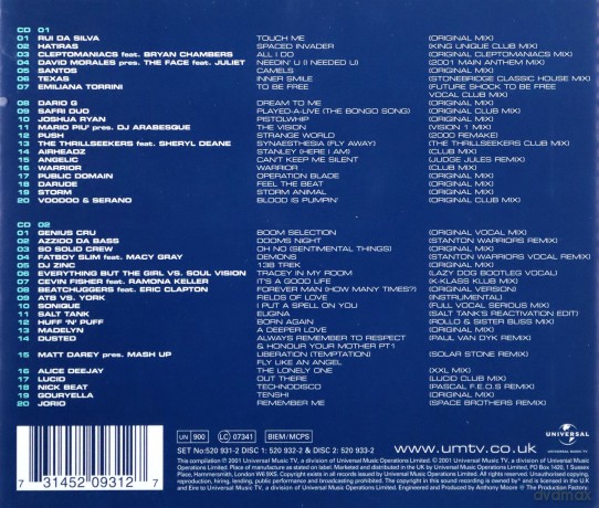 Club Mix 2001 [2CD]