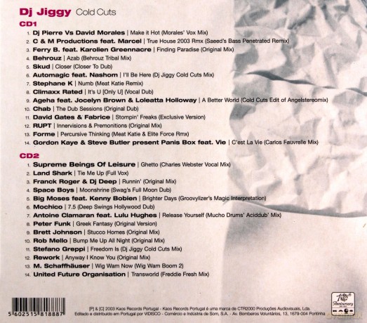 Vari-Cold Cuts Dj Ji: Cold Cuts Dj Jiggy [2CD]