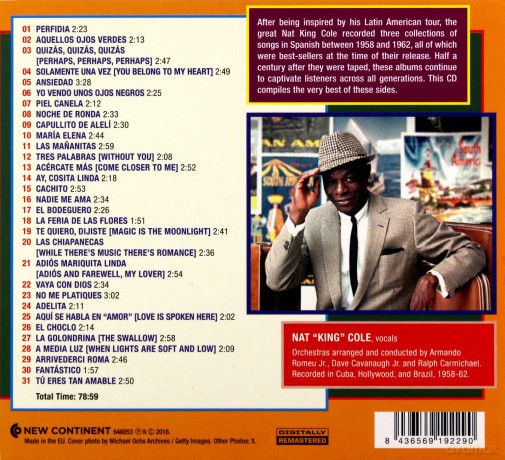 Nat King Cole: Cole En Espanol - Greatest Hits [CD]