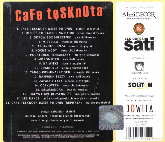 Café Tesknota [CD]