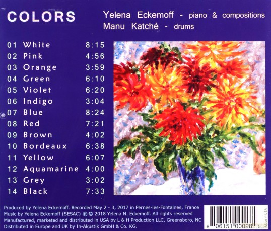 Yelena Eckemoff: Colors [CD]