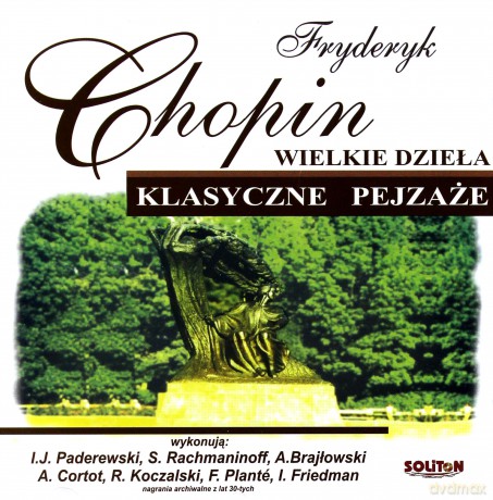 Chopin - Wielkie Dzieła (Paderewski, Rachmaninoff, Brajłowski... [CD]