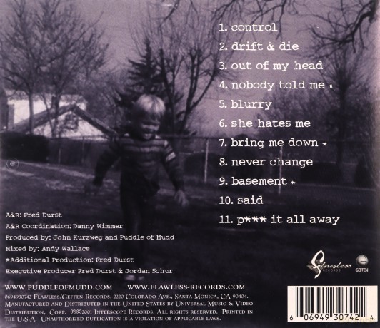Puddle Of Mudd: Come Clean [CD]