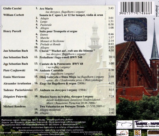 Słynne Organy Katedry We Fromborku [CD]