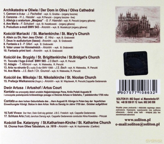 Spacer Po Muzycznych Zabytkach Gdańska (digipack) [CD]