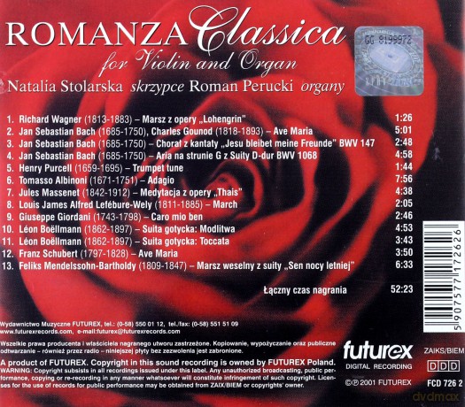Romanza Classica [CD]